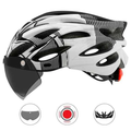 Capacete Ciclismo CAIRBULL com LED e Viseira